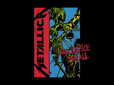 Metallica - Justice Boxes and justice for all apparel bandmerch fashion metallica rock n roll vintage