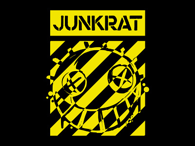 Overwatch - Junkrat Stripes apparel badge branding emblem fashion graphic design graphic tee junkrat overwatch tshirt