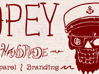 Opeybobo Design Web Header blog graphic handmade home illustration web wordpress