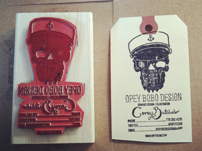 Opeybobo Design Business Card