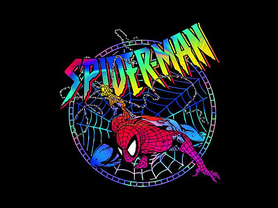 Spider-Man Holographic apparel disney emblem fashion graphic tee marvel marvel studios marvelcomics spider spiderman super hero