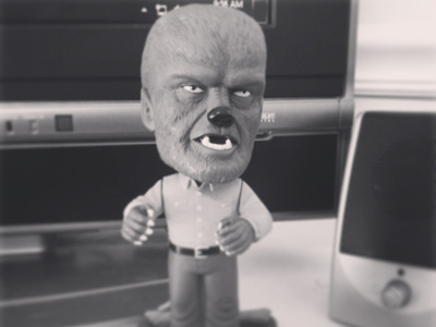 Wolfman Bobble Head