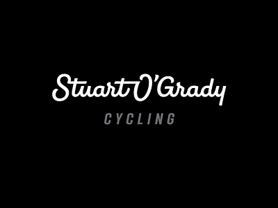 Stuart O'Grady Cycling Logotype