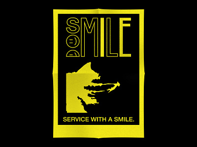 Smile experimental graphicdesign posterdesign typogaphy