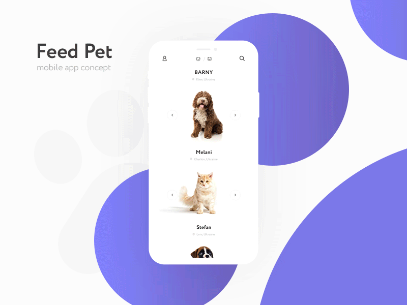 Feed Pet Mobile concept Daily #006