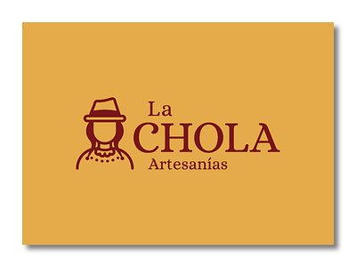 La Chola - Artesanías brand branding identity