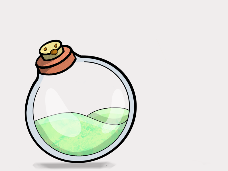 Potion Doodle illustration