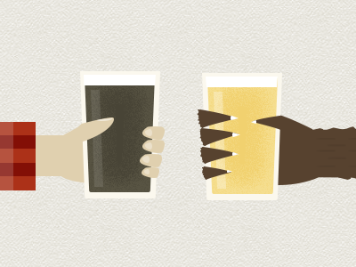 Cheers beer cheers illustration