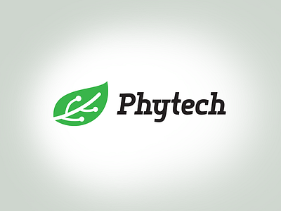 Phytech Logo agriculture leaf logo