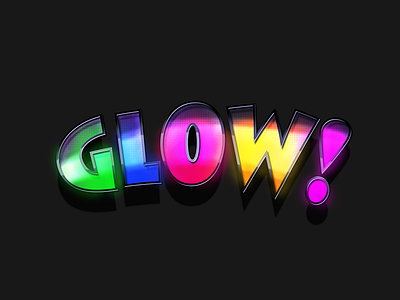 Glow's Poster logo