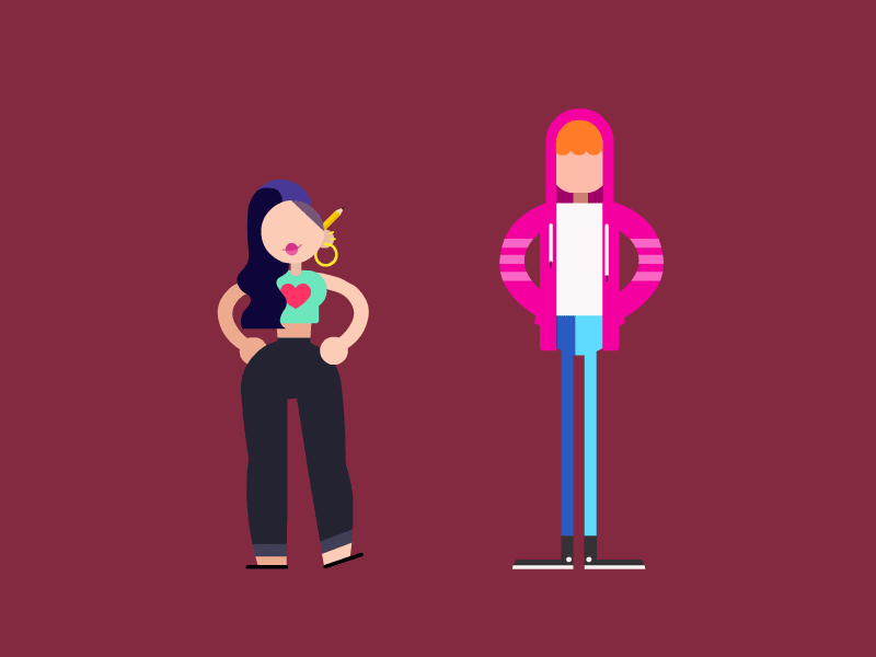 Pumika People 2 by Aviran Revach on Dribbble