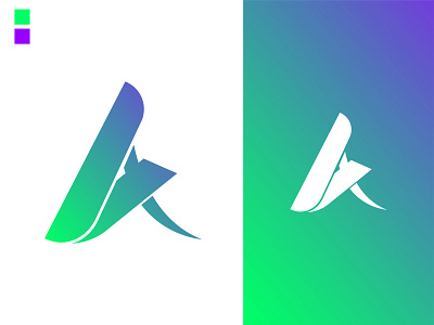 A Letter Logo a logo daily logo daily logo challenge design graphic design letter logo logo logo design