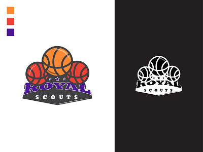 ROYAL SCOUT Logo daily logo daily logo challenge design eagles flyers graphic design logo logo design royal scouts sports logo sports team