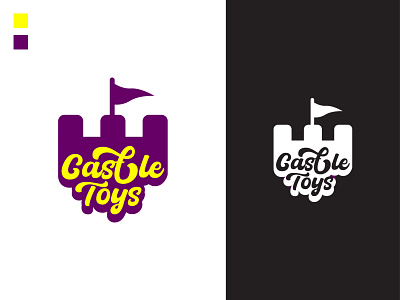 CASTLE TOYS Logo castle toys daily logo daily logo challenge design graphic design logo logo design the toys toy store toy town