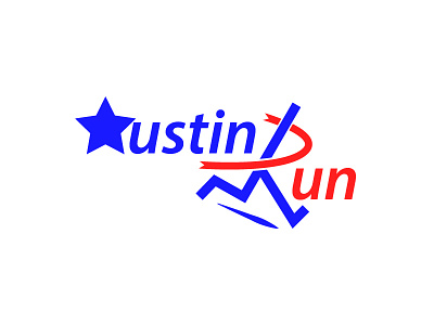 7. Austin Run graphic design thirty logos thirty logos challenge thirtylogos