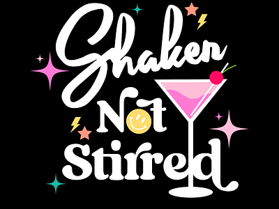 Shaken Not Stirred Cocktail Art