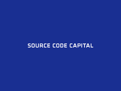 源码资本Source Code Capital branding design icon logo