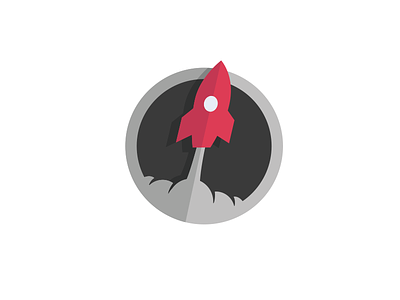 Liftoff Sticker badge code icon illustration liftoff node rocket sticker