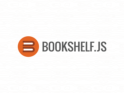 Bookshelf.js books bookshelf code flat icon javascript logo open source programming