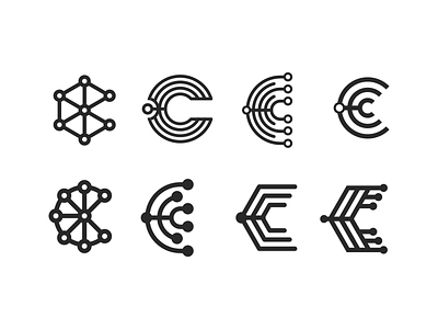 Logomark exploration c letter logomark visual identity