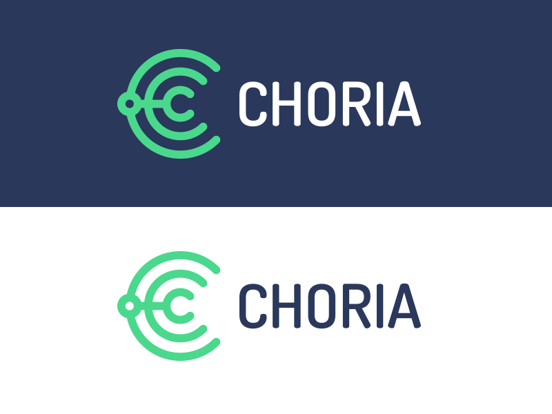 Choria logo c visual identity logo choria open source