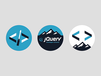 jQuery Stickers code conference developer jquery mountain sticker summit tag