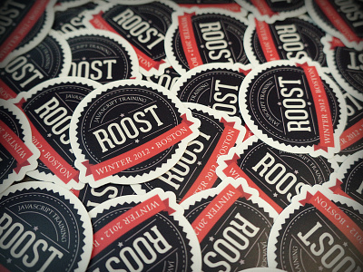 Roost Stickers badge bocoup boston conference developer javascript roost sticker training