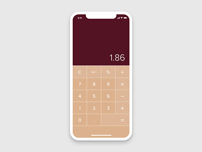 Calculator iOS