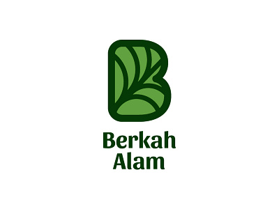 Berkah Alam Logo advertisement app brand branding campaign design icon identity illustration logo typography vector