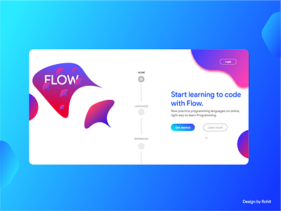 Jellyfish Landing page UI design art branding design illustration inspiration landing page shots trend2019 typography ui ux vector webdesig webdesigner webdevelopment webgradient webui