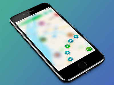 Active Menu app blur icon ios menu tabbar