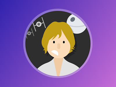 Tutorial illustration #4 - feat. Luke Skywalker cartoon design draw icon illustration people star wars