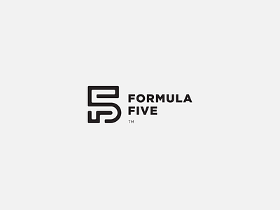 Formula 5 Logo Option 2 branding f5 formula logo monogram
