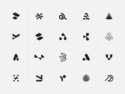 Marks of 2021 2021 animals bird collection icon letter a logo logos marks monogram symbol tech