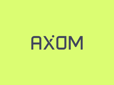 Axiom Idea axiom logo modern negative space overlap tech logo