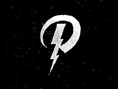 Prodigy Dropcaps - P bolt lightning thunder
