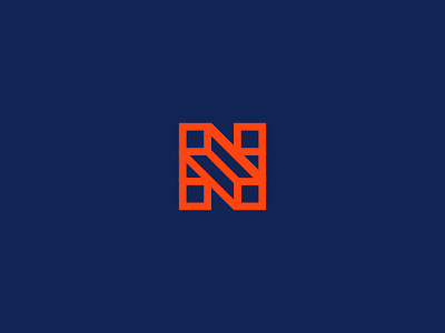Letter N dropcap law firm lettergram lettermark lettertype logo n type