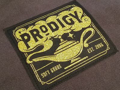 Prodigy Patch bottle embroider genie lamp magic lamp patch thread