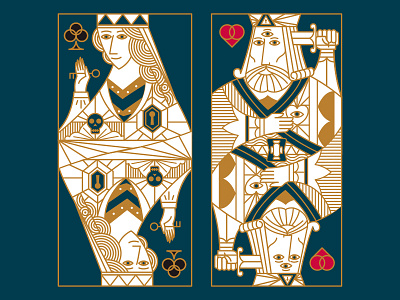 Playing Card Details by Chase Estes on Dribbble