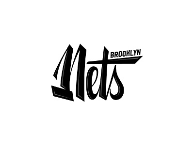 Brooklyn Nets brooklyn brooklyn nets cursive logo nets new york script sports wordmark