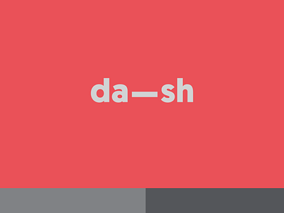 Dash Journals branding dash date and year logo underscore