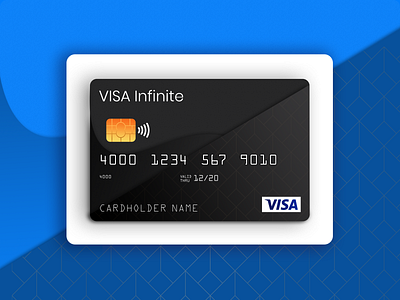 Visa Card card debit card design design card virtual card