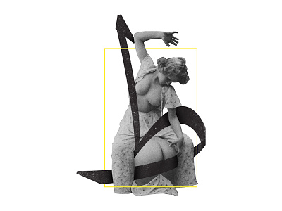 Tah - ط 36daysoftype ar tchallenge arabic erotic lettering nude spank type typography vintage