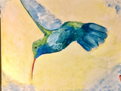 Hummingbird art bird hummingbird