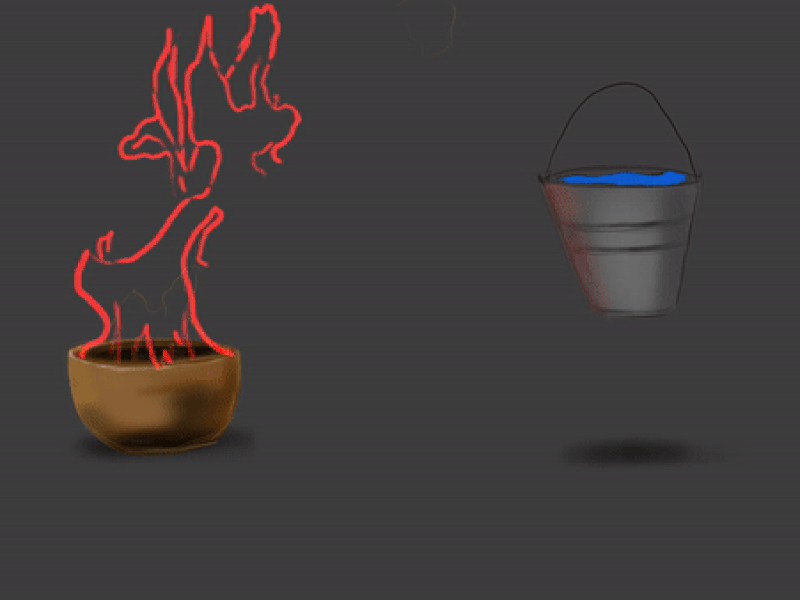 Fire Coldrum photoshop animation animation animation fx