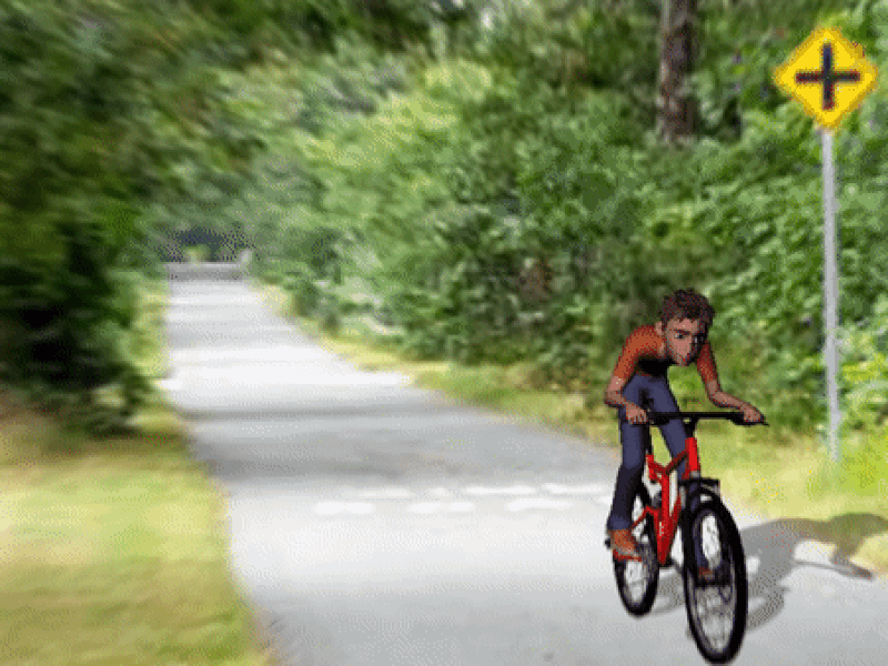 Bike animation animation 3d
