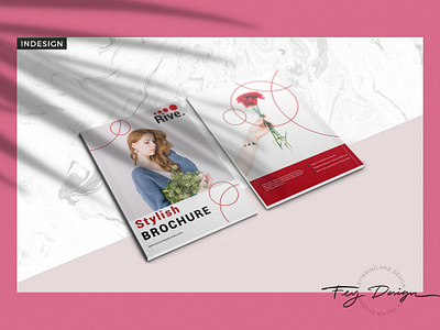 Rive - Multipurpose Brochure a4 annual annual report annualreport brochure brochure template clean design feminime feydesign letter logo magazine template vector