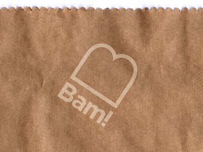 Bam! logo sandwich shop