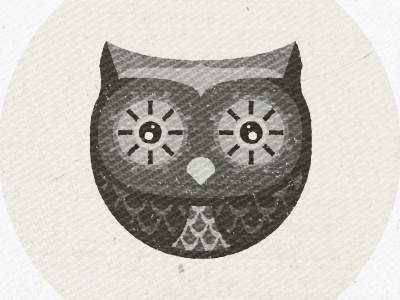 Owl branding illustration