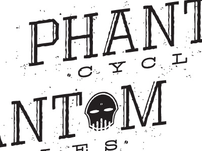 Phantom Cycles illustration logo